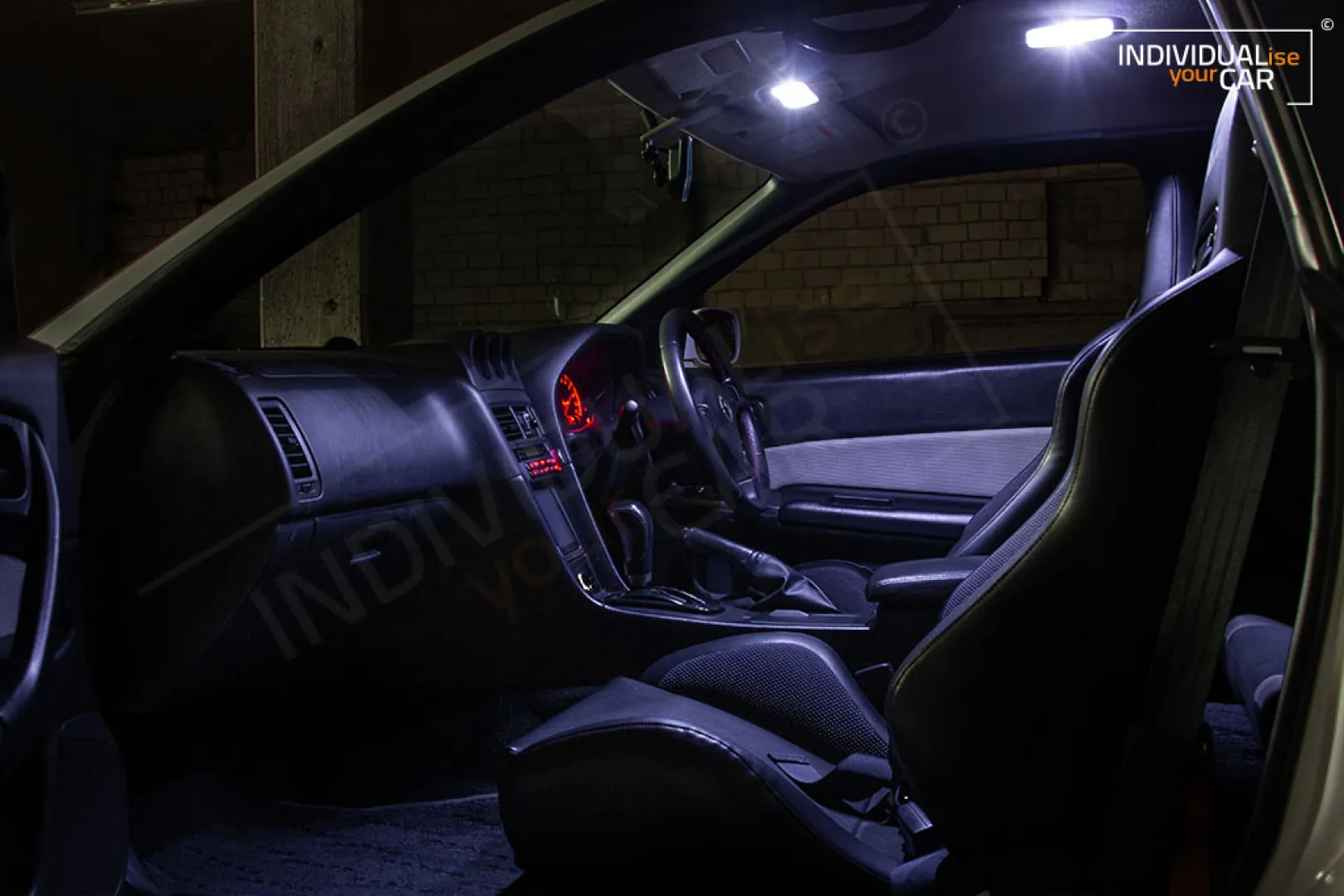 LED Innenraumbeleuchtung SET für Nissan Skyline R34 - Cool-White